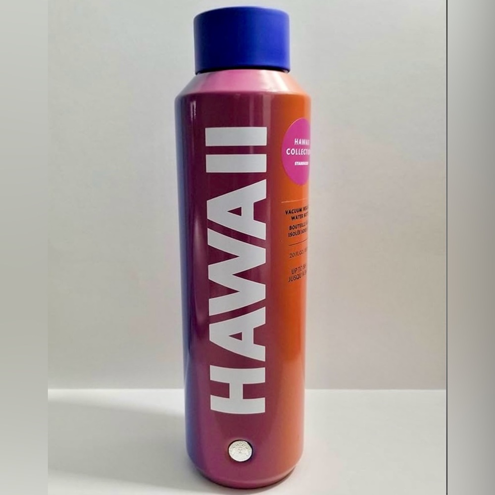 NEW Starbucks Hawaii Collection 20oz Stainless Steel Vacuum Insulated Bottle